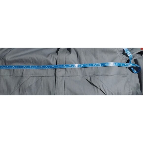 Merrell Mens Hooded Jacket With Covered Zipper & Adjustable Hood Closure - Blue - Picture 10 of 14